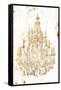 Golden Chandeliers-OnRei-Framed Stretched Canvas