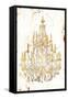 Golden Chandeliers-OnRei-Framed Stretched Canvas