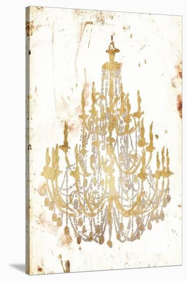 Golden Chandeliers-OnRei-Stretched Canvas