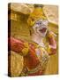 Golden Chedis at Royal Grand Palace, Rattanakosin District, Bangkok, Thailand, Southeast Asia-Richard Cummins-Stretched Canvas