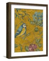 Golden Chinoiserie II-Chariklia Zarris-Framed Art Print