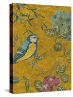 Golden Chinoiserie II-Chariklia Zarris-Stretched Canvas