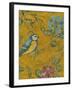 Golden Chinoiserie II-Chariklia Zarris-Framed Art Print