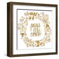 Golden Christmas II-Grace Popp-Framed Art Print