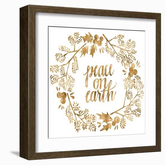 Golden Christmas II-Grace Popp-Framed Art Print