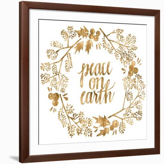 Golden Christmas II-Grace Popp-Framed Art Print