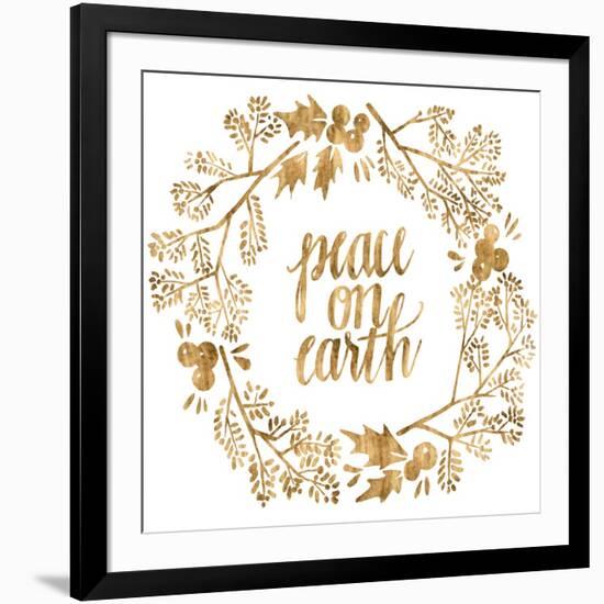 Golden Christmas II-Grace Popp-Framed Art Print