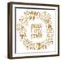 Golden Christmas II-Grace Popp-Framed Art Print