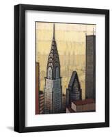 Golden Chrysler-Timothy Craig-Framed Giclee Print