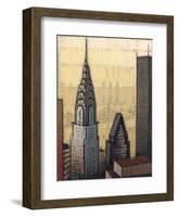 Golden Chrysler-Timothy Craig-Framed Art Print