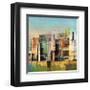 Golden City 1-Asha Menghrajani-Framed Giclee Print