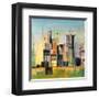 Golden City 2-Asha Menghrajani-Framed Giclee Print