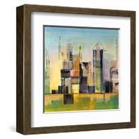 Golden City 2-Asha Menghrajani-Framed Giclee Print