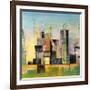 Golden City 2-Asha Menghrajani-Framed Giclee Print