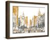 Golden City-Patricia Pinto-Framed Art Print