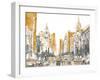 Golden City-Patricia Pinto-Framed Art Print