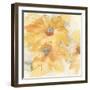 Golden Clematis I-Chris Paschke-Framed Art Print