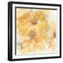 Golden Clematis I-Chris Paschke-Framed Art Print