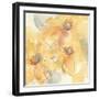 Golden Clematis II-Chris Paschke-Framed Art Print