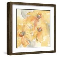 Golden Clematis II-Chris Paschke-Framed Art Print