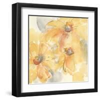 Golden Clematis II-Chris Paschke-Framed Art Print