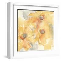 Golden Clematis II-Chris Paschke-Framed Art Print