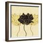 Golden Cluster I-Linda Wood-Framed Art Print