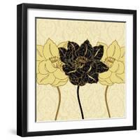 Golden Cluster II-Linda Wood-Framed Art Print