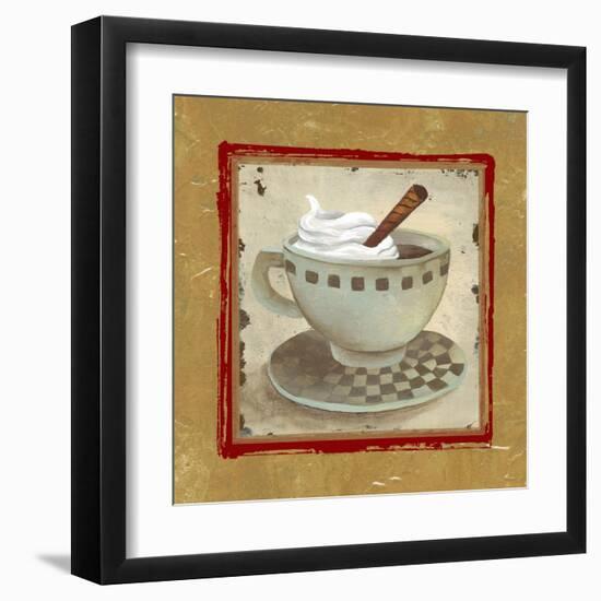 Golden Coffee I-Elizabeth Medley-Framed Art Print