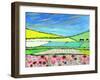 Golden Cornfields-Caroline Duncan-Framed Giclee Print