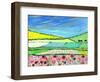 Golden Cornfields-Caroline Duncan-Framed Giclee Print