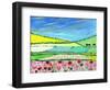 Golden Cornfields-Caroline Duncan-Framed Giclee Print