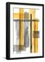 Golden Criss Cross-Eva Watts-Framed Art Print