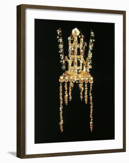 Golden Crown Found in Tomb of Hwangnam-Dong-null-Framed Giclee Print