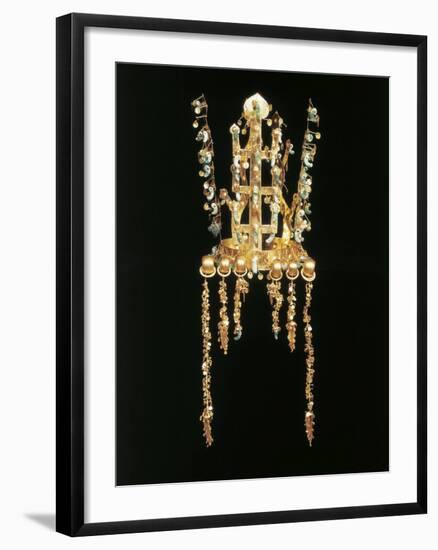 Golden Crown Found in Tomb of Hwangnam-Dong-null-Framed Giclee Print