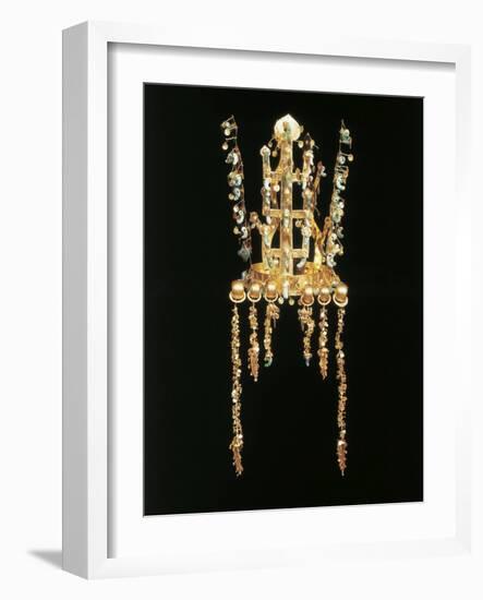 Golden Crown Found in Tomb of Hwangnam-Dong-null-Framed Giclee Print