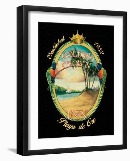 Golden Crown Inn-Catherine Jones-Framed Art Print