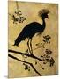 Golden Crowned Crane-Filippo Ioco-Mounted Art Print