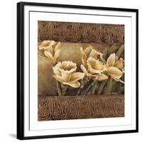 Golden Daffodils II-Linda Thompson-Framed Giclee Print