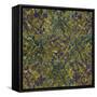 Golden Damask Image-Bill Jackson-Framed Stretched Canvas