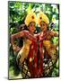 Golden Dancers in Traditional Dress, Bali, Indonesia-Bill Bachmann-Mounted Photographic Print