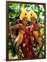 Golden Dancers in Traditional Dress, Bali, Indonesia-Bill Bachmann-Framed Photographic Print