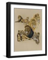 Golden Days-Barbara Keith-Framed Giclee Print