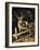 Golden Deer-OnRei-Framed Art Print