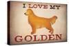 Golden Dog at Show Love II-Ryan Fowler-Stretched Canvas