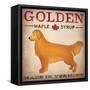 Golden Dog at Show-Ryan Fowler-Framed Stretched Canvas