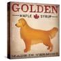 Golden Dog at Show-Ryan Fowler-Stretched Canvas