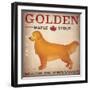 Golden Dog at Show-Ryan Fowler-Framed Art Print