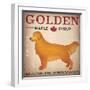 Golden Dog at Show-Ryan Fowler-Framed Art Print