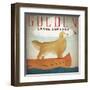 Golden Dog Canoe Co Right Facing-Ryan Fowler-Framed Art Print